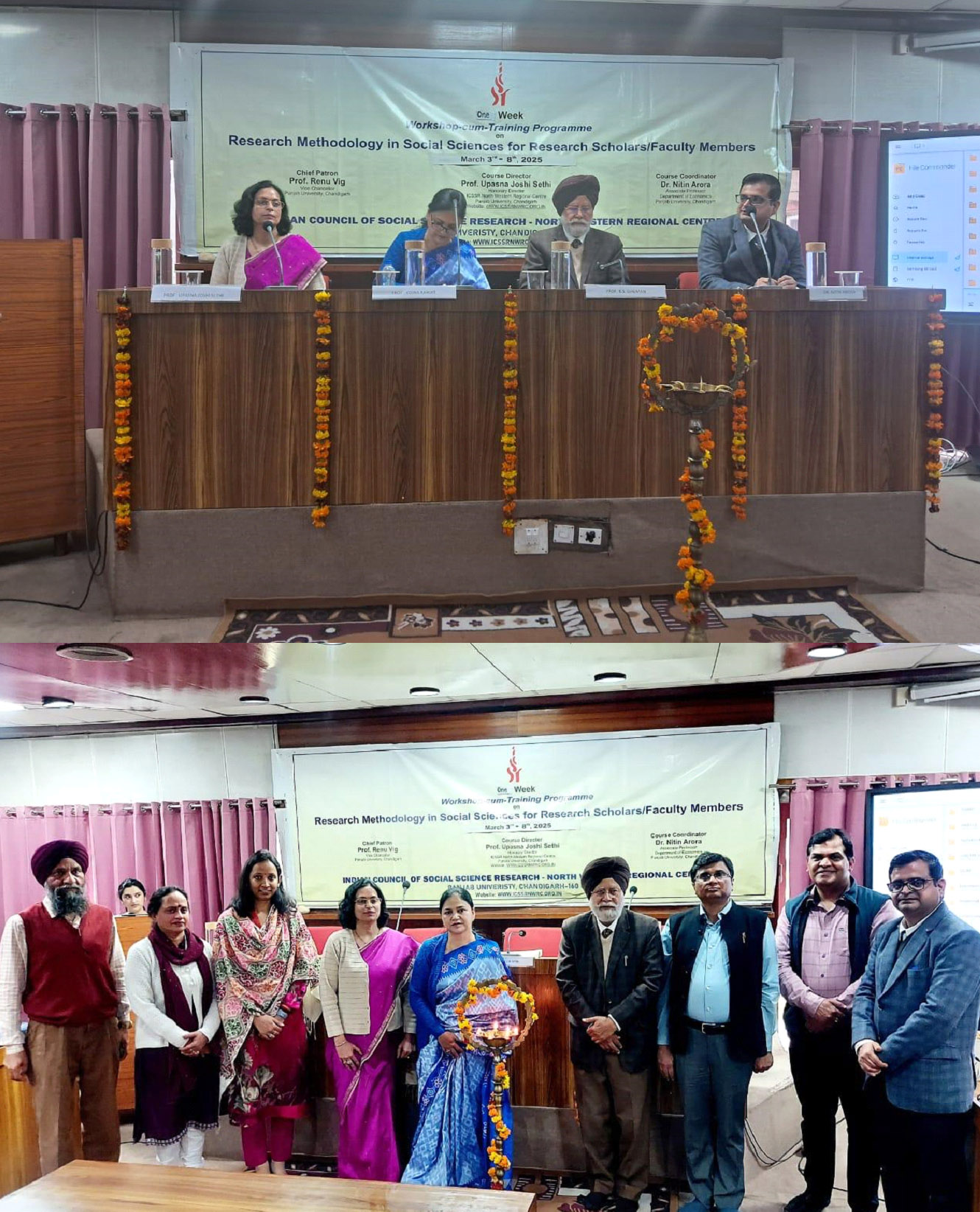 आईसीएसएसआर उत्तर पश्चिमी क्षेत्रीय केंद्र ने सामाजिक विज्ञान अनुसंधान में उन्नत मात्रात्मक विधियों पर संकाय विकास कार्यक्रम आयोजित किया
